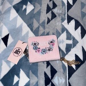 Juicy Couture Pink Floral Wallet